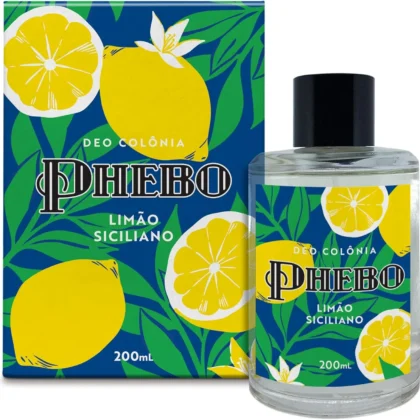 PHEBO - Deo Colônia Limão Siciliano 200ml